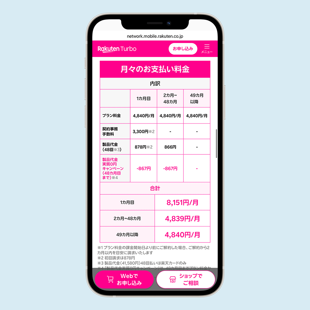 端末代金実質0円キャンペーン