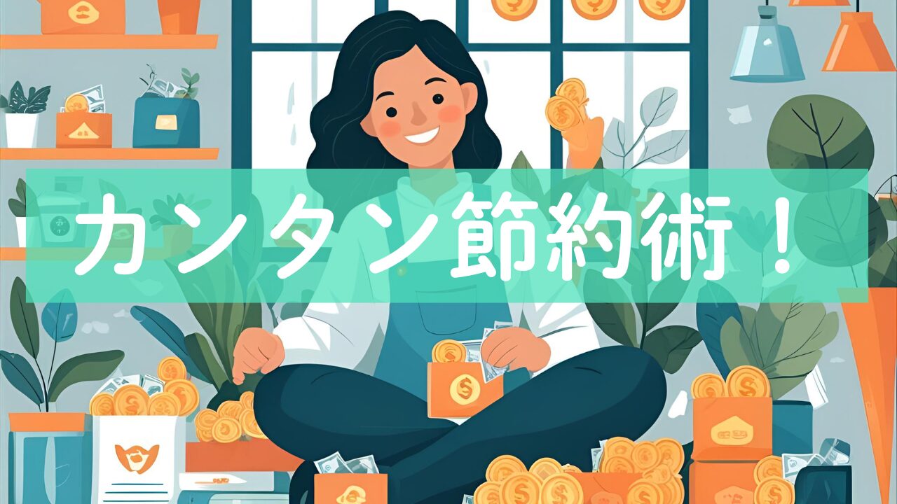 カンタン節約術！